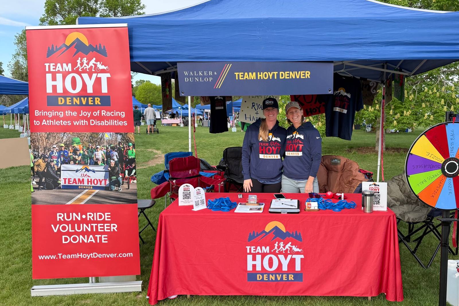 Matthew and Mark with Team Hoyt Denver